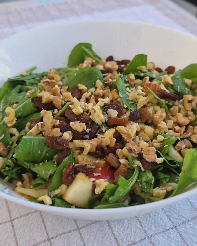 Apple Bulgur Salad recipe