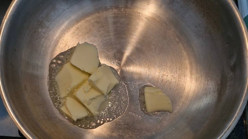 butter melting