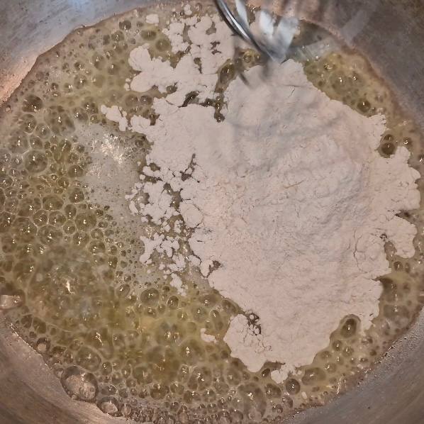 flour and butter for bechamel