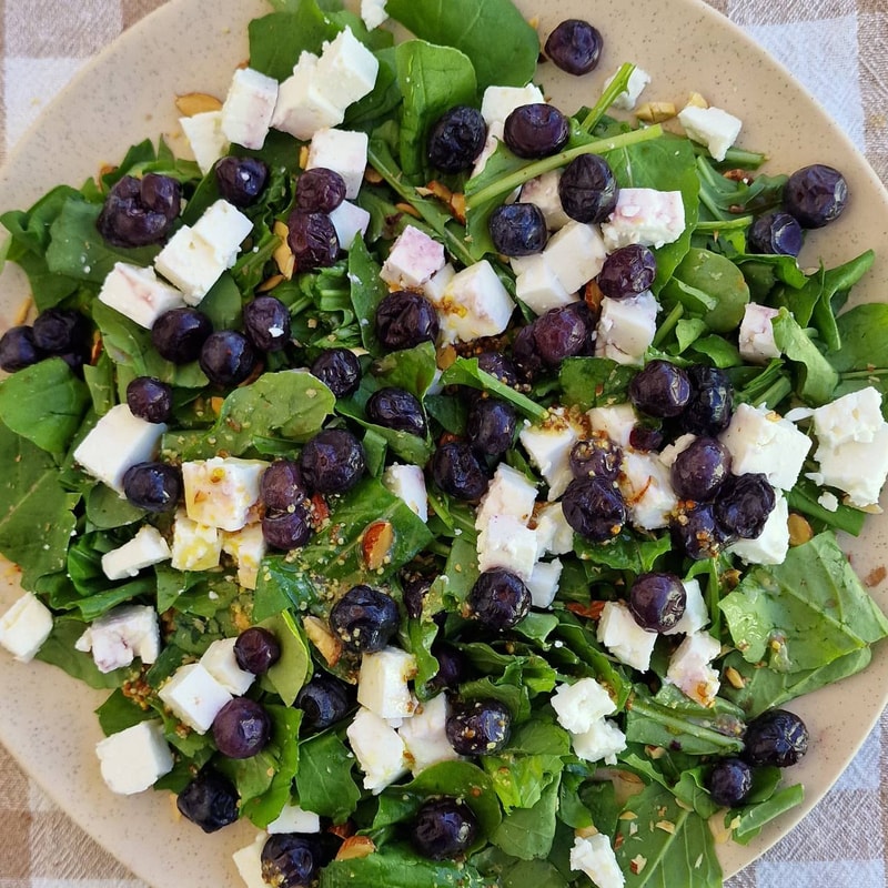 Blueberry Feta Salad