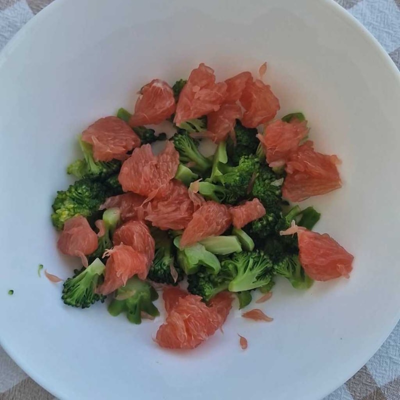Broccoli and Grapefruit
