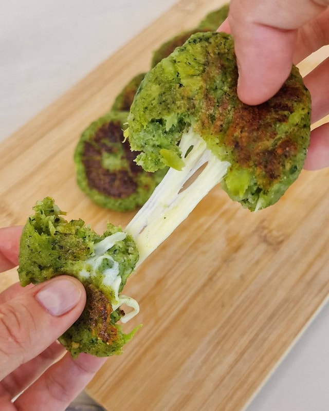 Broccoli Cheese Patties