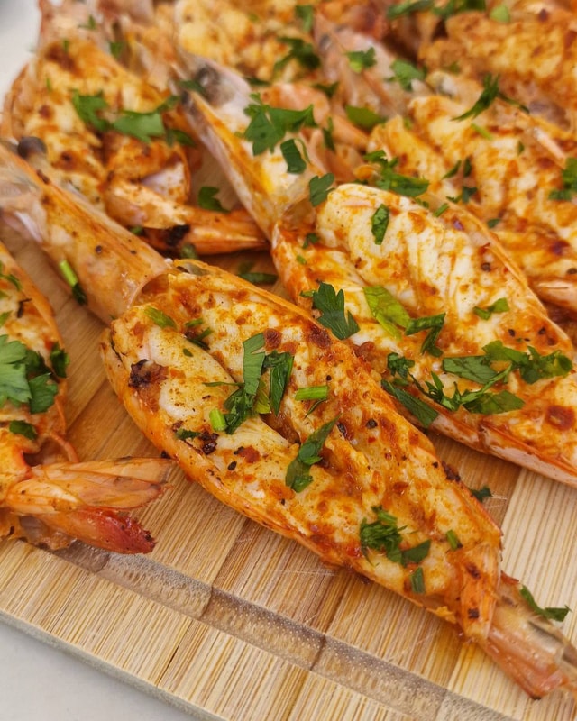 Chili and Lime Prawns