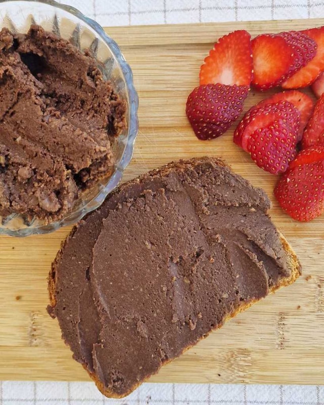 Healthy Chocolate Chickpea Spread Hummus recipe