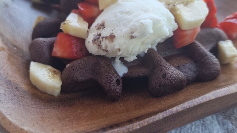 Chocolate Waffles (Gluten-free)