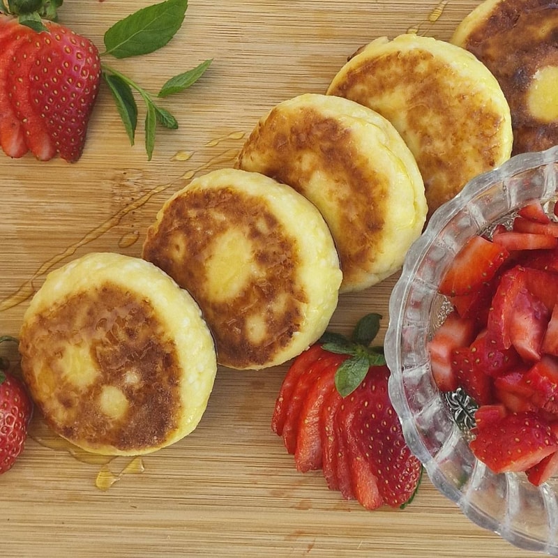 Cottage Cheese Pancakes