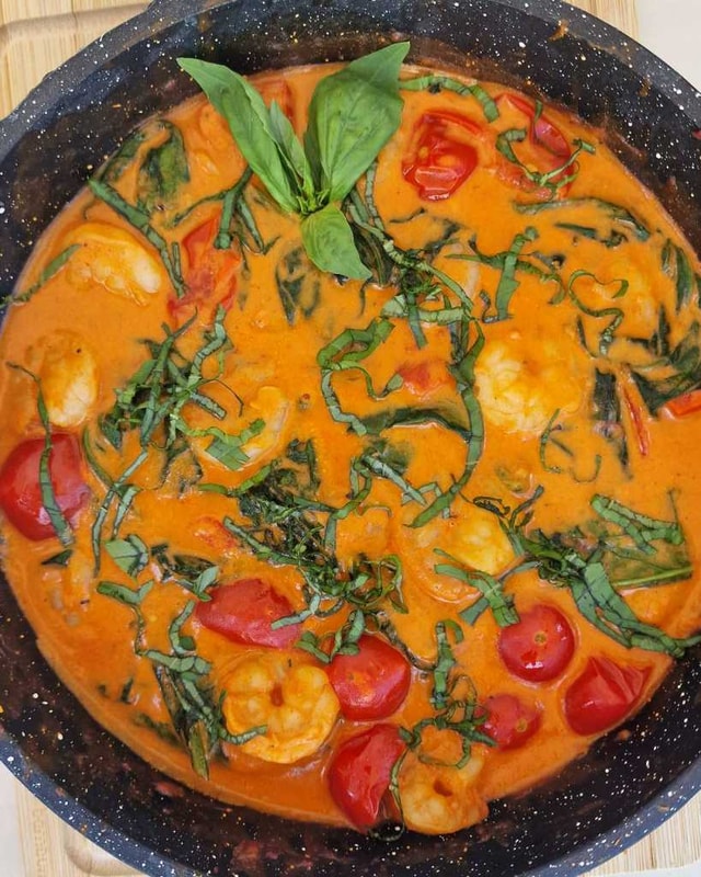 Creamy Tuscan Shrimp