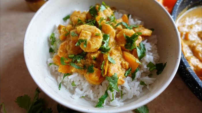 Easy Coconut Shrimp Curry