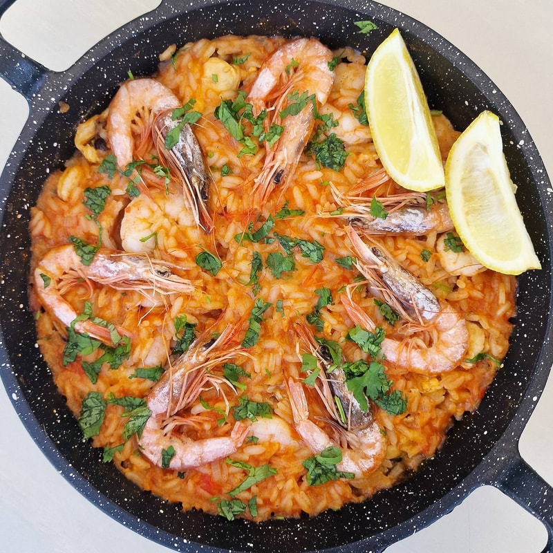 Easy Seafood Paella