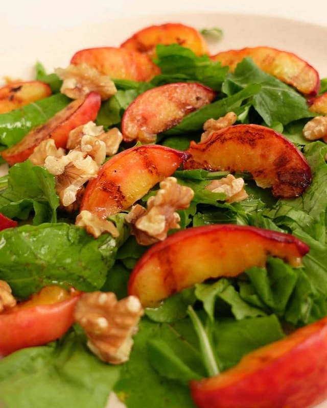 Grilled Peach Salad