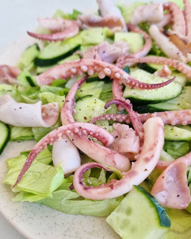 Grilled Squid - Easy recipe