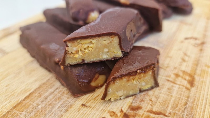 Healthier Homemade Butterfingers
