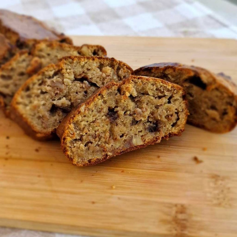 Healthy Oatmeal Banana Bread