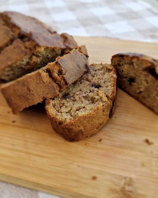 Healthy Oatmeal Banana Bread