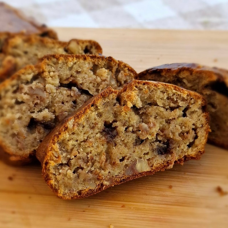 Healthy Banana Bread (Gluten-free)