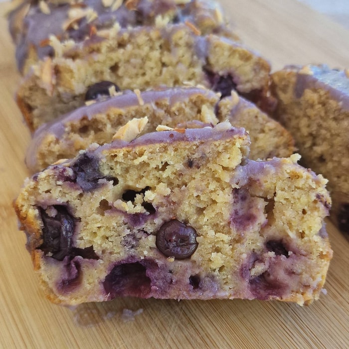 Healthy Blueberry Lemon Bread