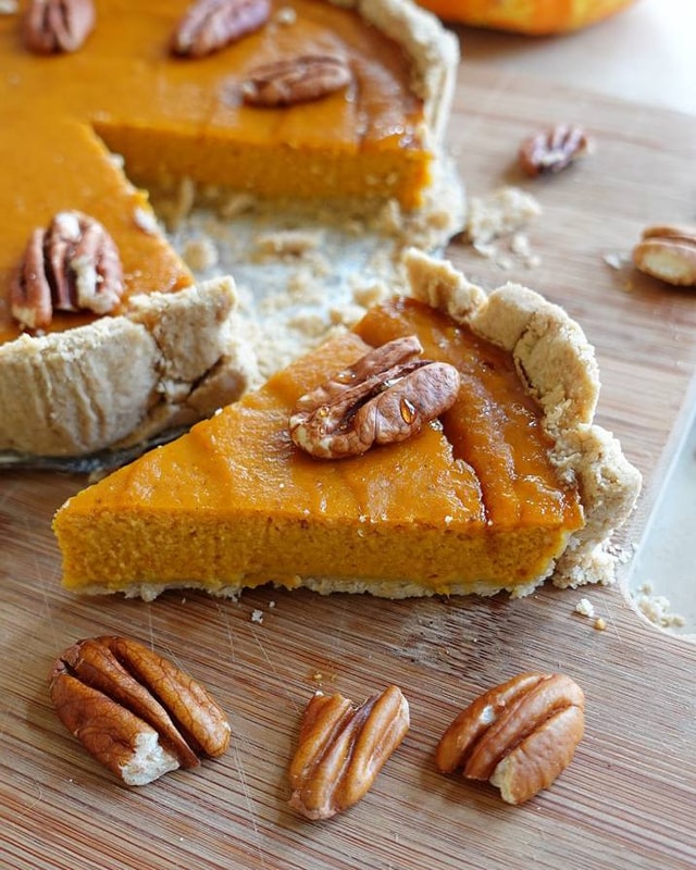 Healthy Pumpkin Pie recipe