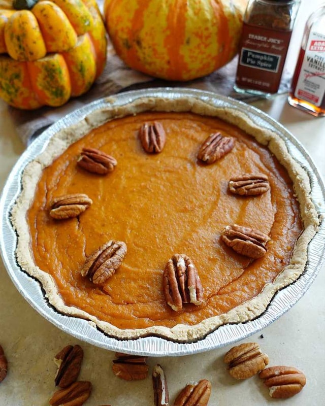 Healthy Pumpkin Pie
