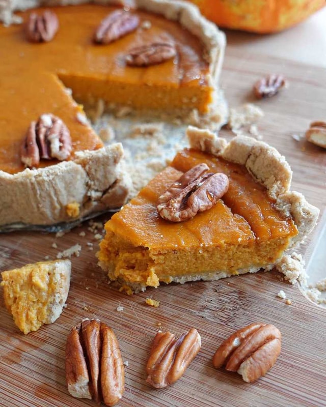 Healthy Pumpkin Pie