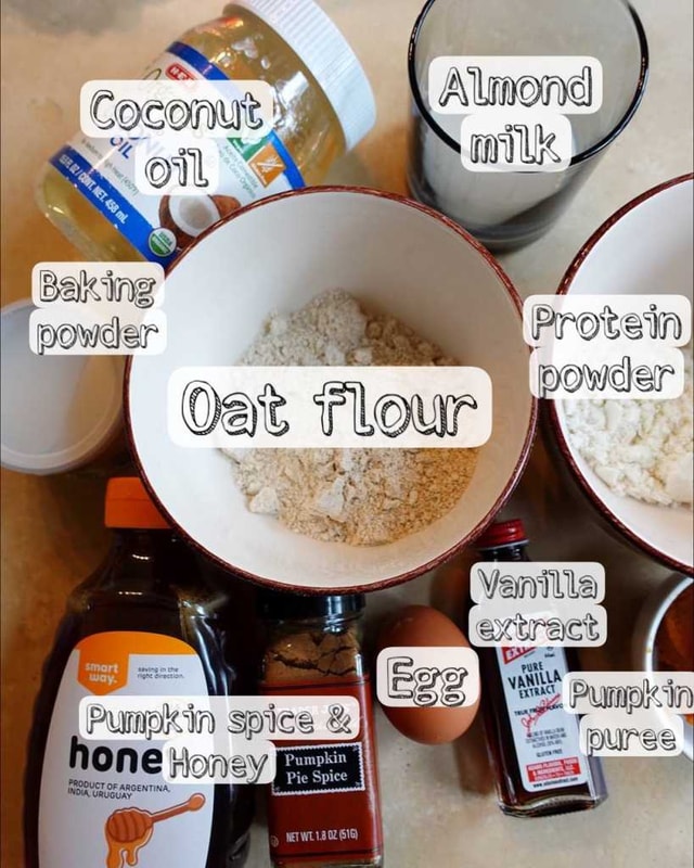 Healthy Pumpkin Protein Pancakes ingredients