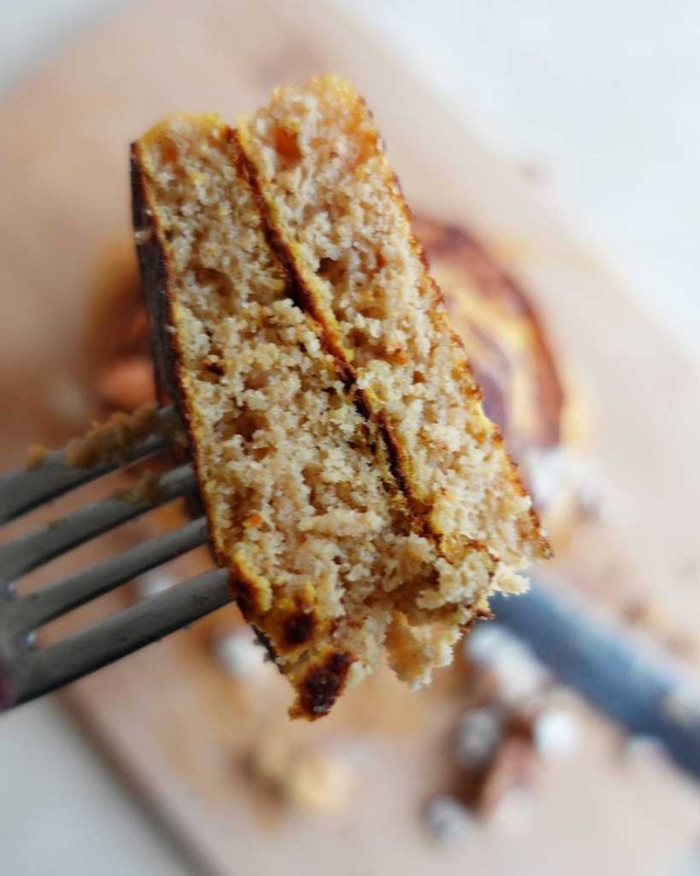 Healthy Pumpkin Protein Pancakes