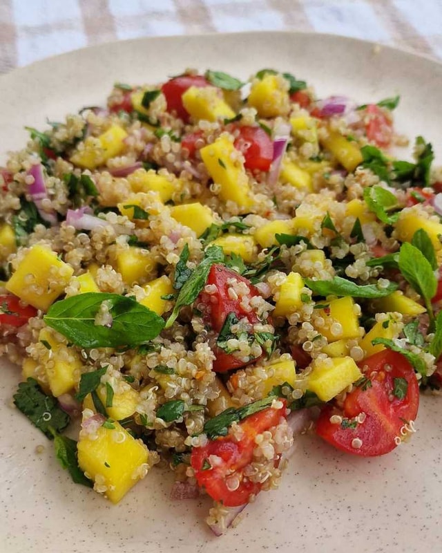 Mango Quinoa Salad recipe