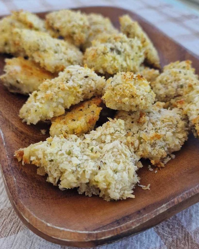 crispy fish nuggets