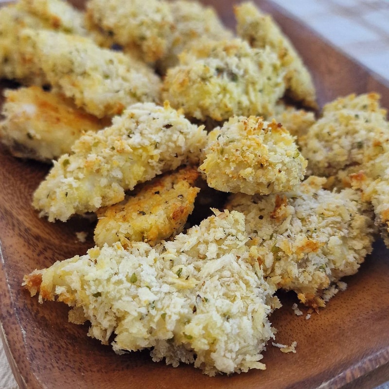 Parmesan Fish Nuggets