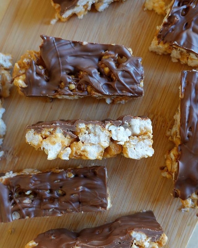 Peanut Butter Rice Cake Bars