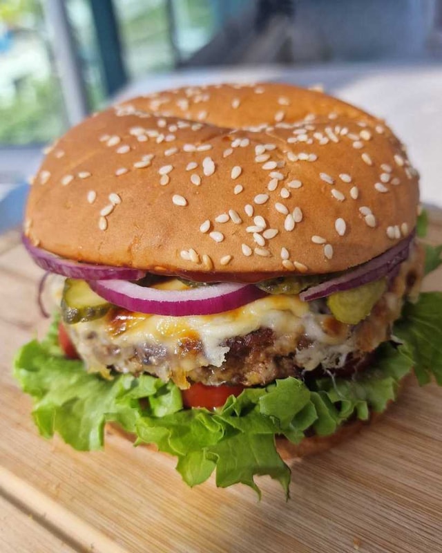 vegetarian burger