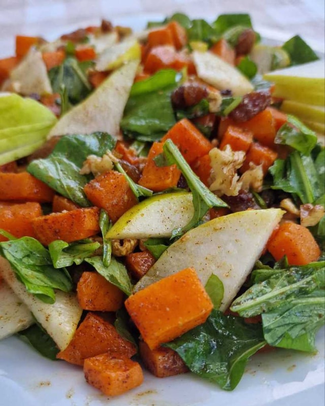 Pumpkin Pear Salad