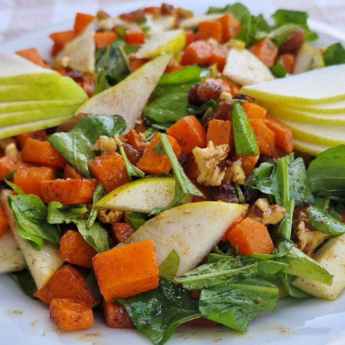 Pumpkin Pear Salad