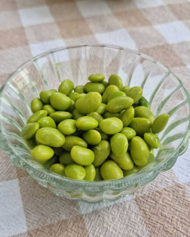 edamame for Salmon Poke Bowl recipe