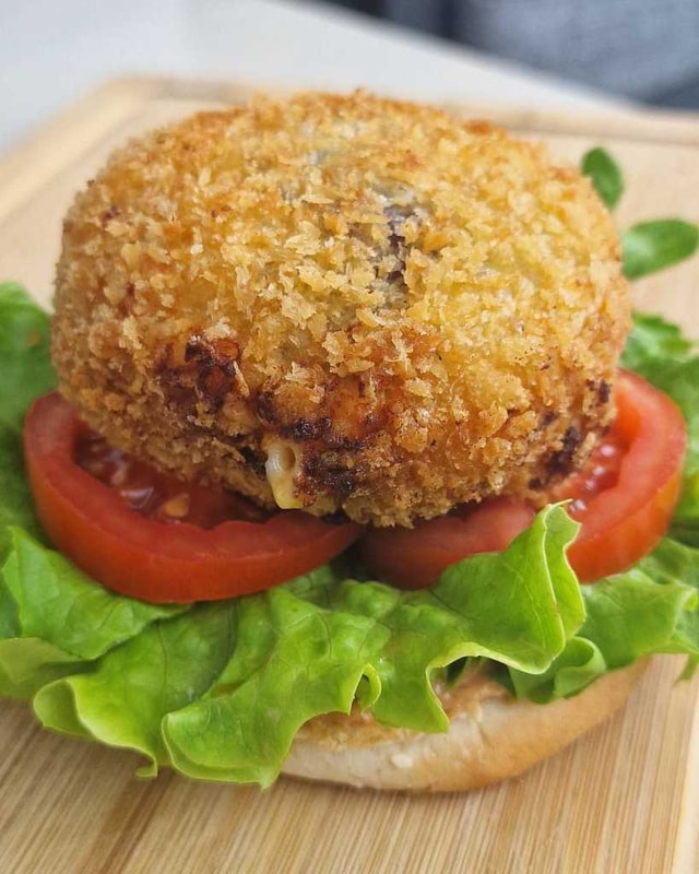 how to assemble burger