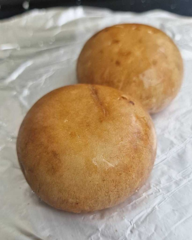 Portobello mushroom caps