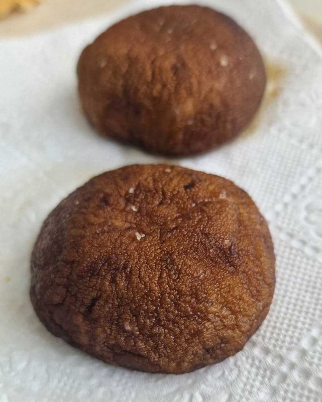 roasted Portobello mushroom caps