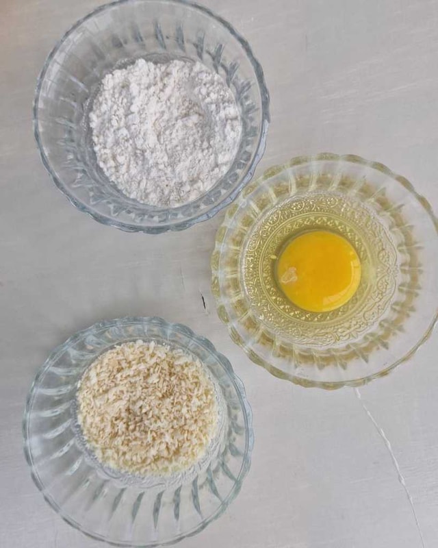 breading for the mushrooms