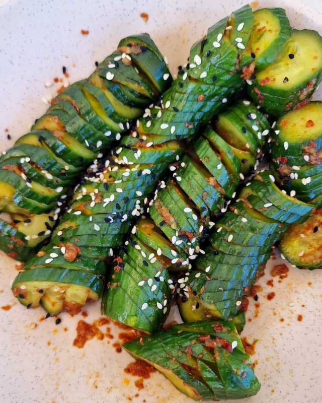 Spicy Asian Cucumber Salad