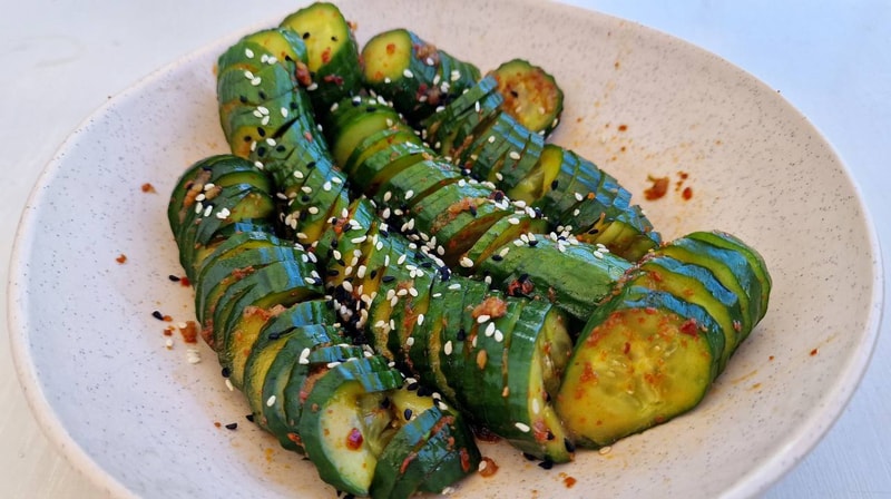 Spicy Asian Cucumber Salad