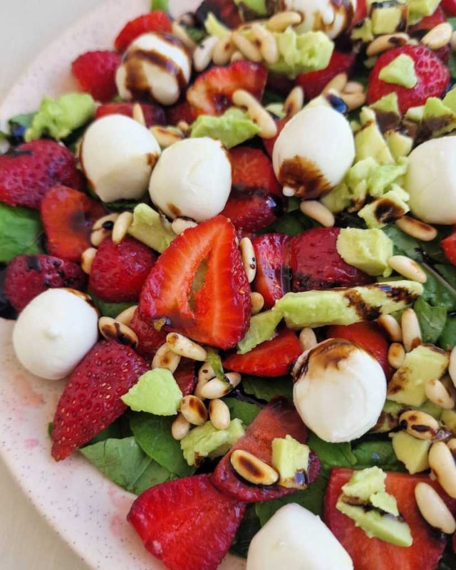 Strawberry Avocado Mozzarella
