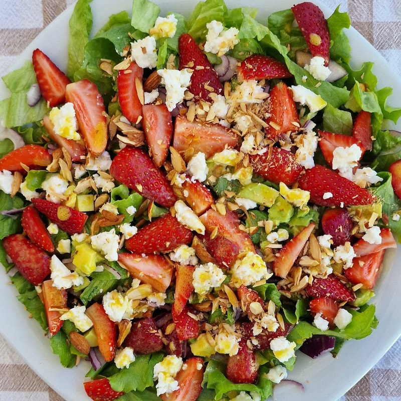 Strawberry & Avocado Salad