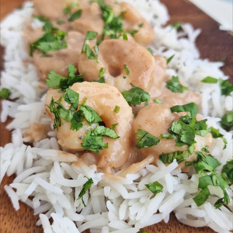 Thai Peanut Shrimp