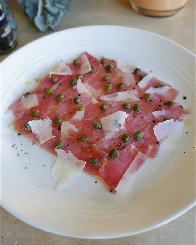 Tuna Carpaccio