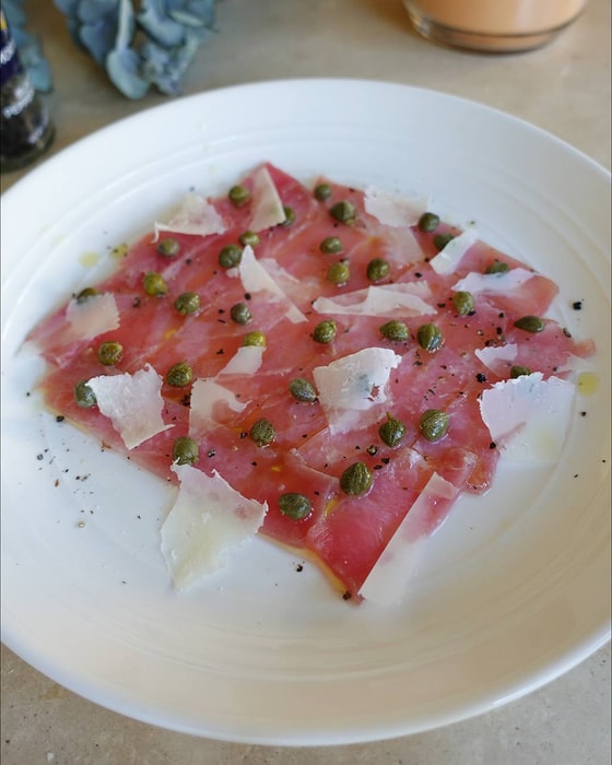 Tuna Carpaccio