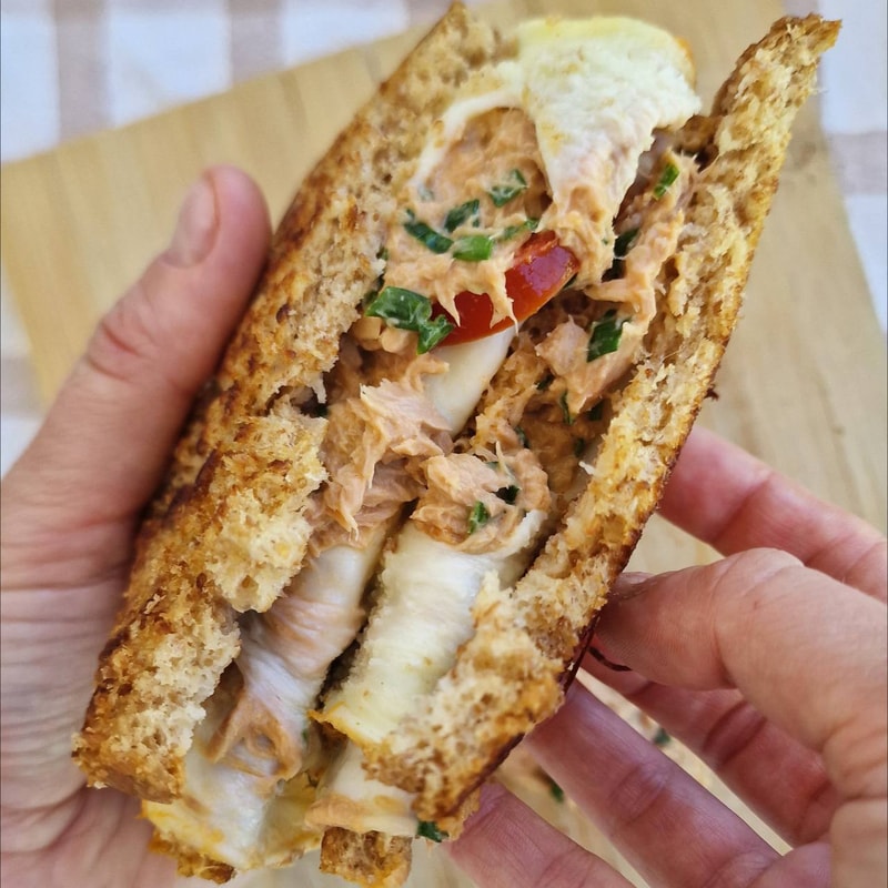 Ultimate Tuna Melt Sandwich