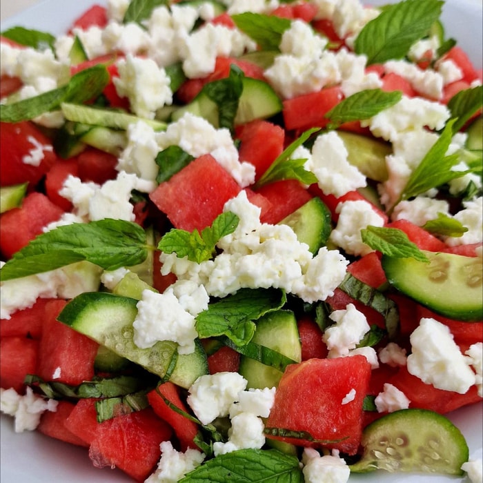Watermelon Feta Salad