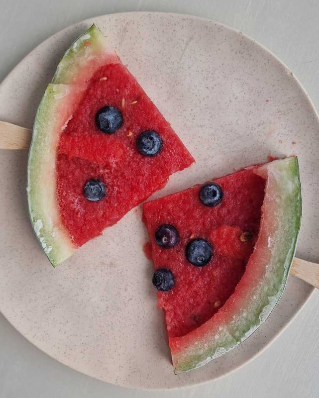 watermelon ice cream sorbet