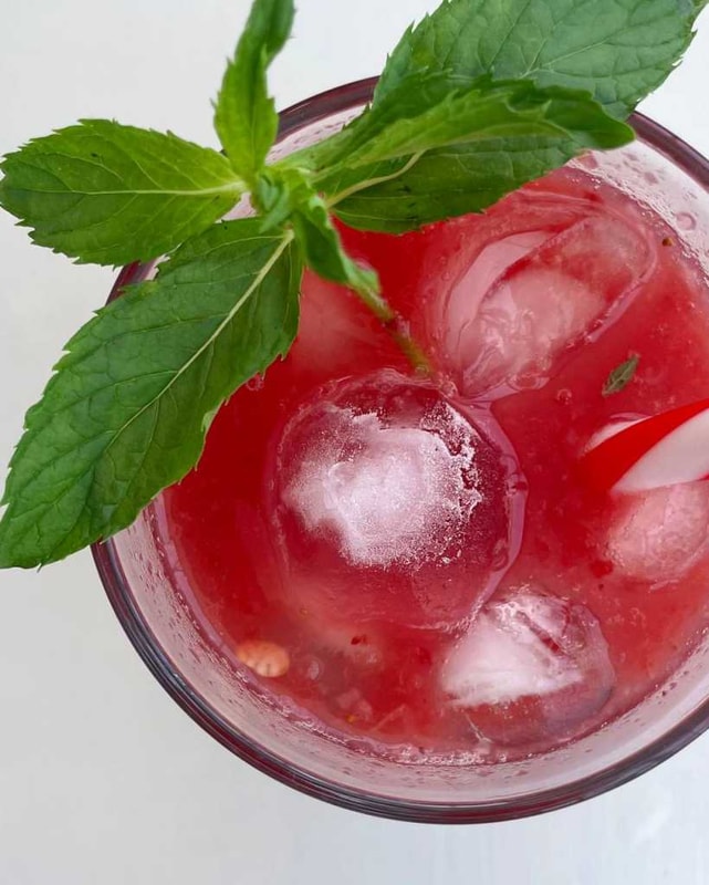 Watermelon Strawberry Smoothie recipe