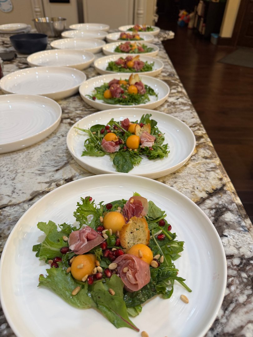 Fresh & Vibrant: An Artisanal 5-Course Plated Dinner